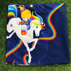 Rainbow Brite Pillow Covering - 17x17